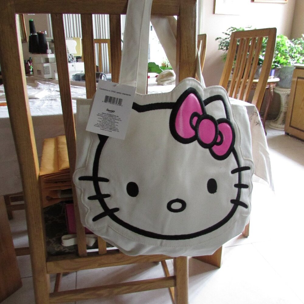 NWT Large Hello Kitty Tote Bag
